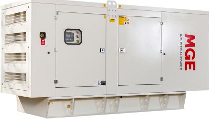 Дизельный генератор MGE P120DN в кожухе с АВР