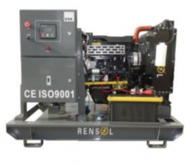 Дизельный генератор Rensol RC138HO в контейнере с АВР